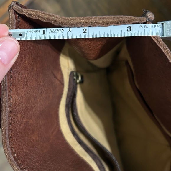 Duluth Trading Co Rich Brown Leather Tote - Picture 12 of 12